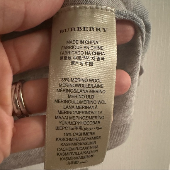 Burberry Brit Size Small Long Cardigan - PLEASE READ DESCRIPTION - Picture 4 of 9